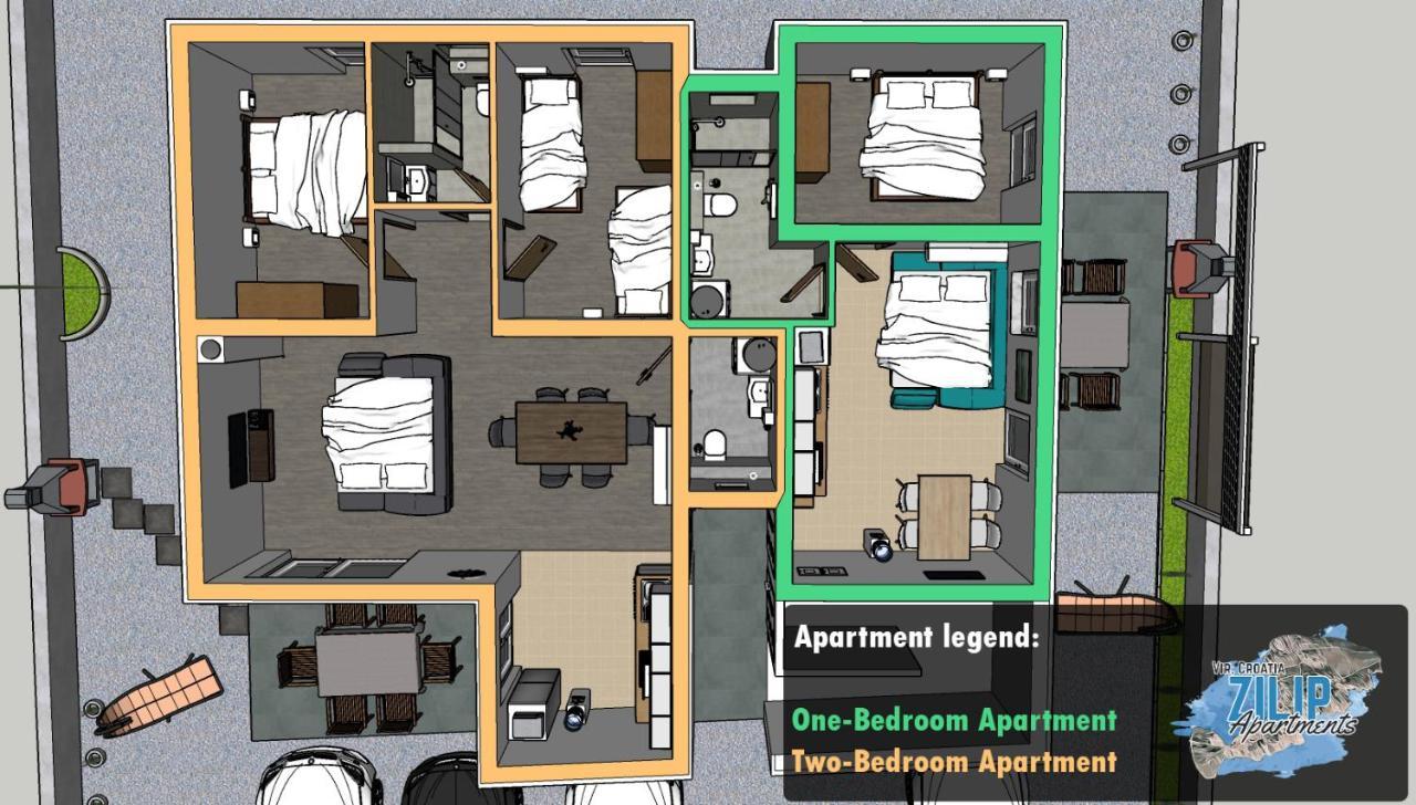 Zilip Apartments Vir Εξωτερικό φωτογραφία